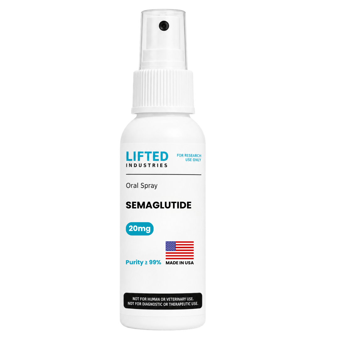 Lifted Industries wholesale research peptide oral spray — Semaglutide 20mg, for research use only