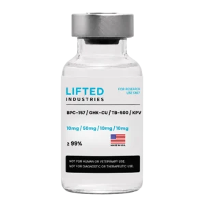 BPC-157/GHK-Cu/TB-500/KPV — 10mg – 50mg – 10mg – 10mg (Vial)