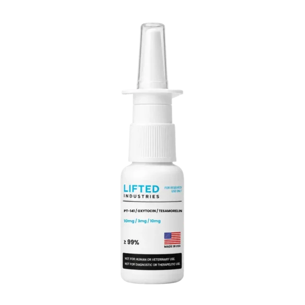PT-141/Oxytocin/Tesamorelin — 10mg - 3mg - 10mg (Nasal Spray)