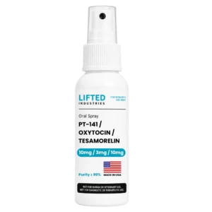 PT-141/Oxytocin/Tesamorelin — 10mg - 3mg - 10mg (Oral Spray)